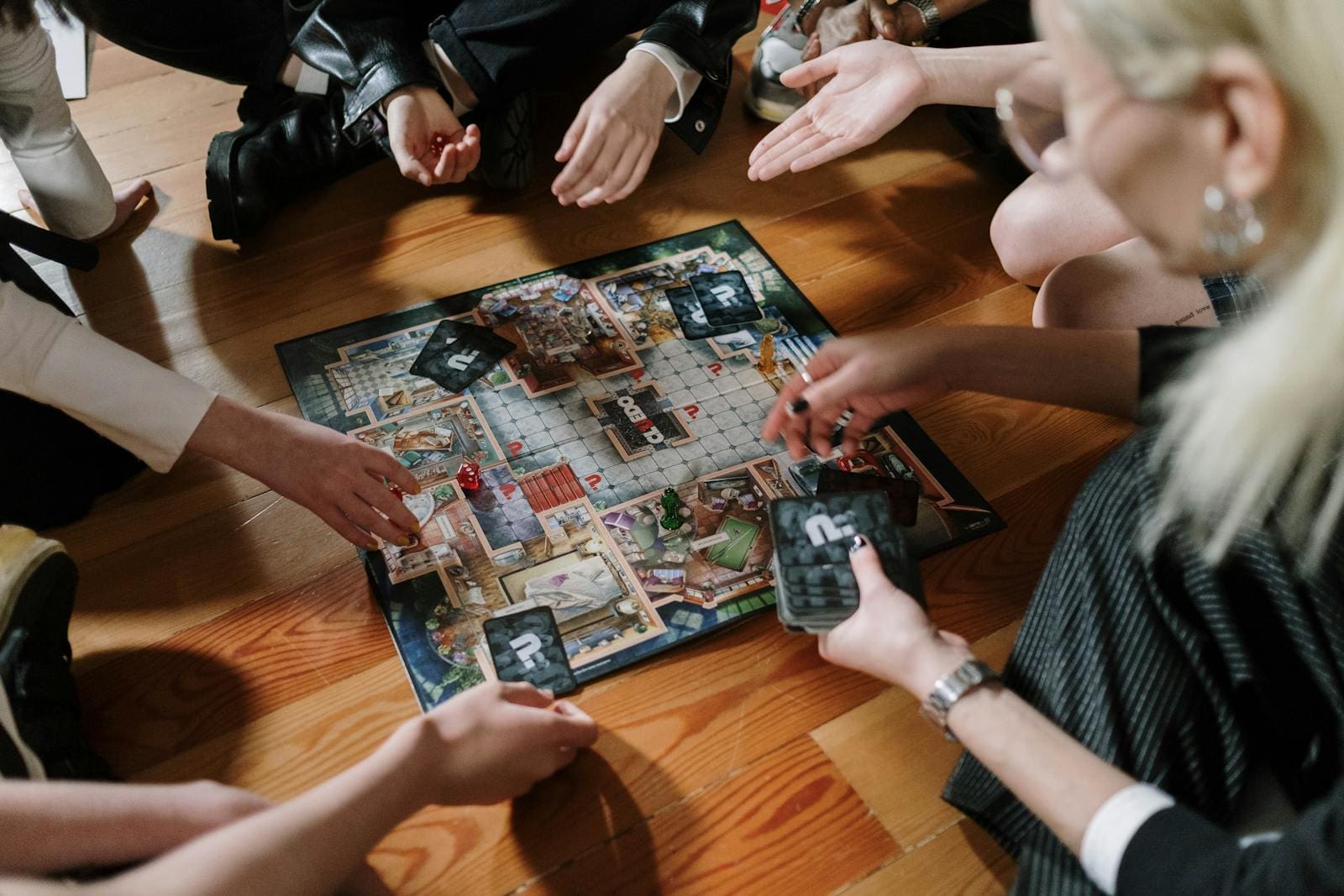 Common Ground Games in Dallas: MTG, Board Games, and Tabletop Community: board game setup on table for Dallas MTG and tabletop community guide